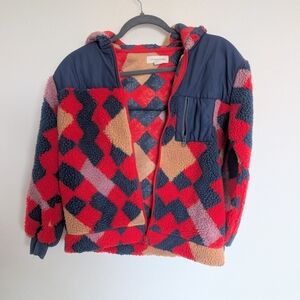 Treasure & Bond Red and Blue Kids Jacket